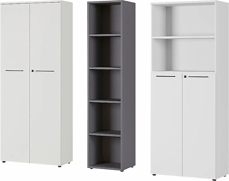 GERMANIA Büromöbel-Set "GW-Agenda" Set, 3 Stk. tlg. günstig online kaufen