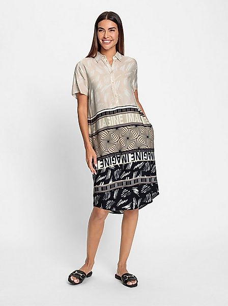 heine Etuikleid Druck-Kleid Kurzarm günstig online kaufen