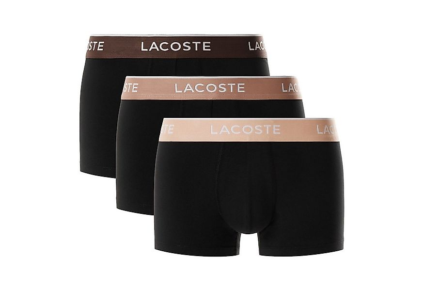 Lacoste Trunk Cotton Stretch Trunks (3-St., 3er Pack) mit Markenschriftzug günstig online kaufen