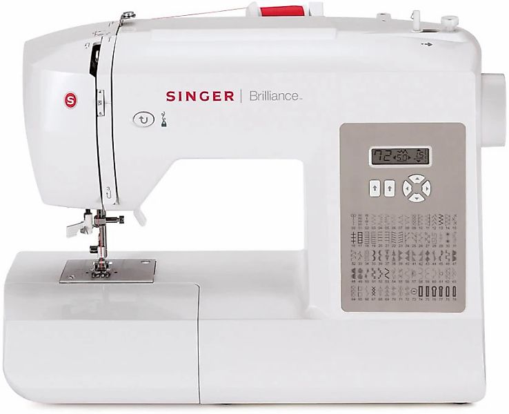 Singer Computer-Nähmaschine "Brilliance 6180" 80 Programme günstig online kaufen