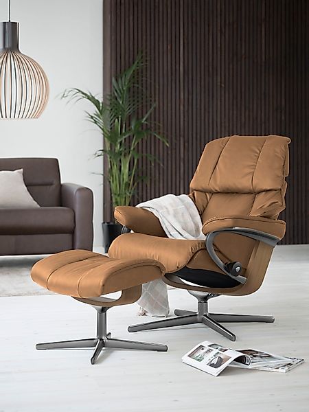 Stressless® Relaxsessel »Reno« Set, Relaxsessel mit Hocker, mit Hocker, mit günstig online kaufen