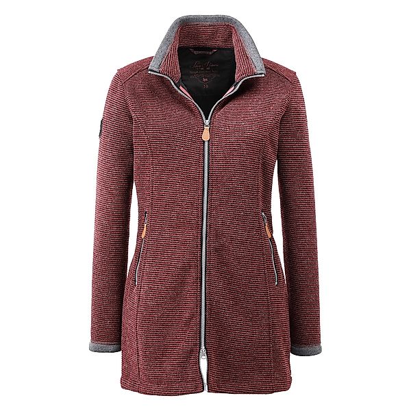 DEPROC Active Strickmantel "AMYWOOD LONG", außergewöhnlicher Feinstrickmant günstig online kaufen