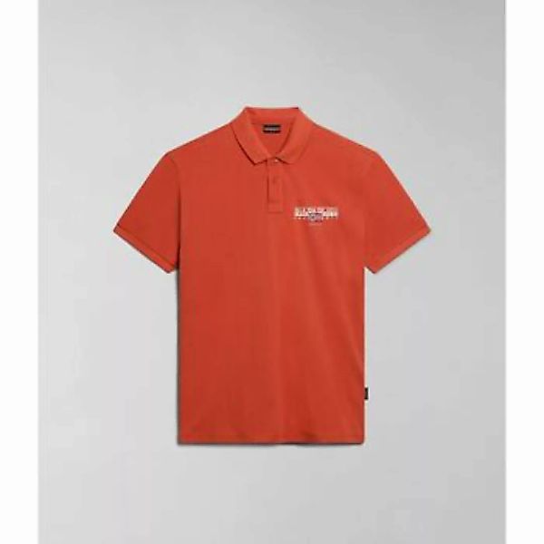 Napapijri  T-Shirts & Poloshirts E-AYLMER NP0A4HTN-A62 ORANGE BURNT günstig online kaufen