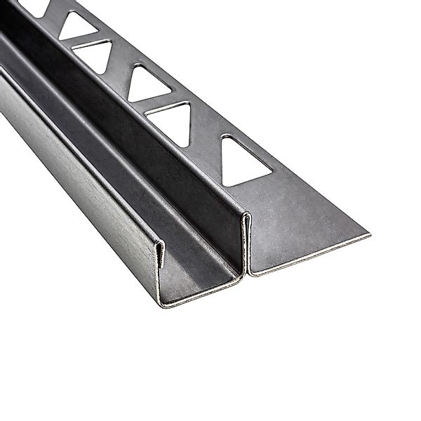 tktrading24 Abschlussprofil Glas-Fliesenprofil Edelstahl Klemmprofil Wandpr günstig online kaufen
