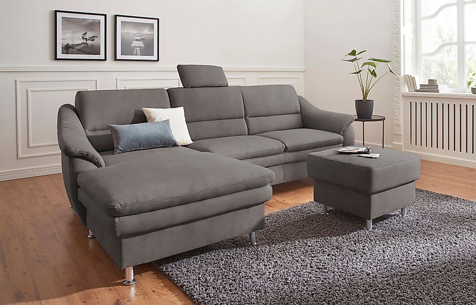 sit&more Ecksofa Cardoso L-Form, mit Federkern, günstig online kaufen