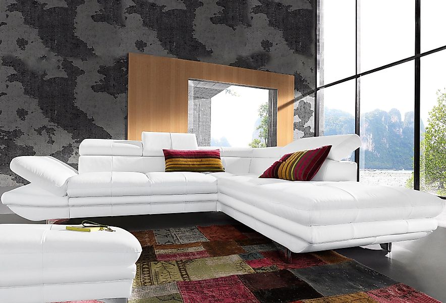 COTTA Polstergarnitur »Enterprise L-Form« Set, Set bestehend aus: Ecksofa m günstig online kaufen