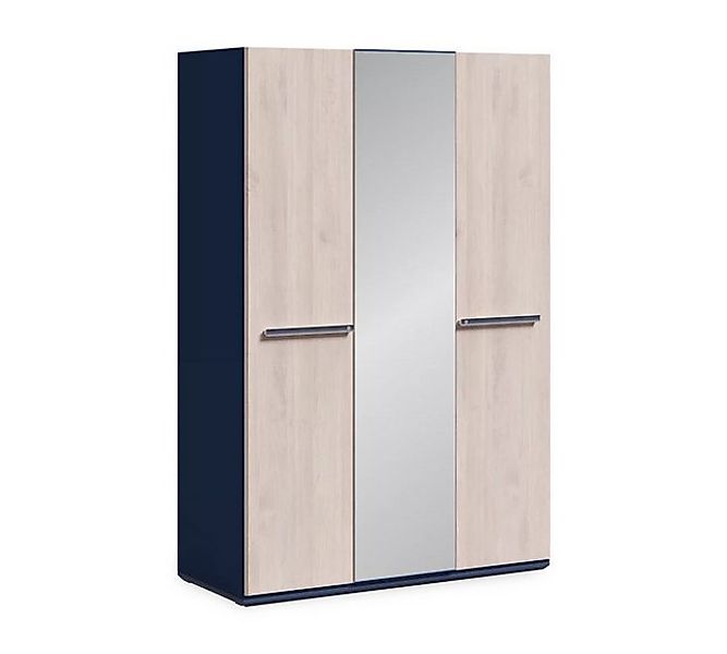 Möbel-Zeit Kleiderschrank TRIO mit 3 Drehtüren mittlere Tür mit Spiegel günstig online kaufen
