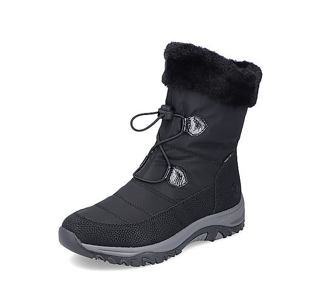 Rieker Rieker - Stiefel: Wildebuk - Schwarz Stiefel günstig online kaufen