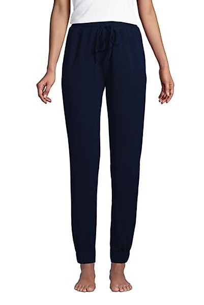 Pyjama-Jogginghose aus Stretch-Jersey in Normal-Größe, Damen, Größe: L Norm günstig online kaufen