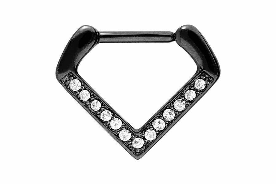 PIERCINGLINE Nasenpiercing Chirurgenstahl Clicker KRISTALLE + günstig online kaufen