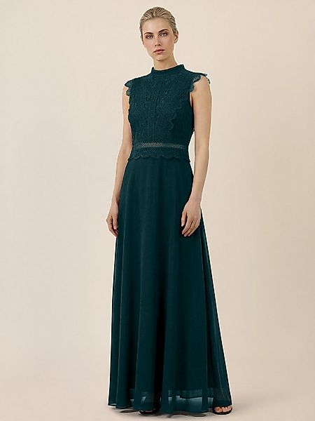 Apart Abendkleid mit Häkelspitze und Stehkragen günstig online kaufen