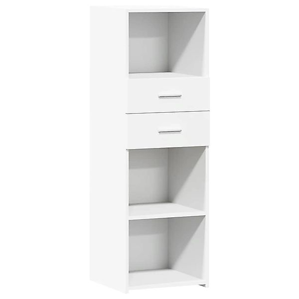 vidaXL Highboard Weiß 40x42,5x124 cm Holzwerkstoff 846159 günstig online kaufen