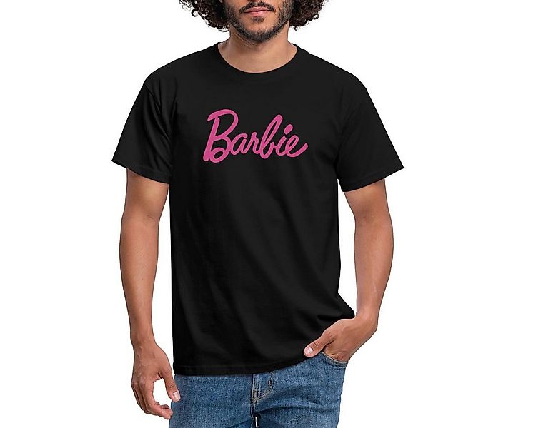 Spreadshirt T-Shirt Barbie Klassisches Logo Männer T-Shirt (1-tlg) günstig online kaufen