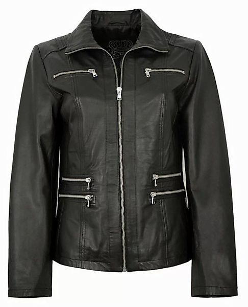 Maddox Lederjacke Madras MADDOX - Damen Lederjacke Lammnappa schwarz günstig online kaufen