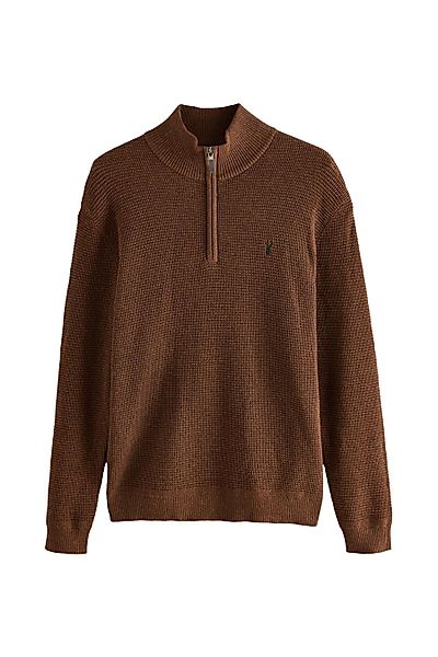 Next Strickpullover Regular Fit Premium Troyer günstig online kaufen