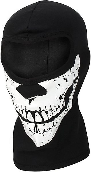 normani Skimütze Sturmhaube 1-Loch aus Baumwolle mit Totenkopfmotiv Gesicht günstig online kaufen