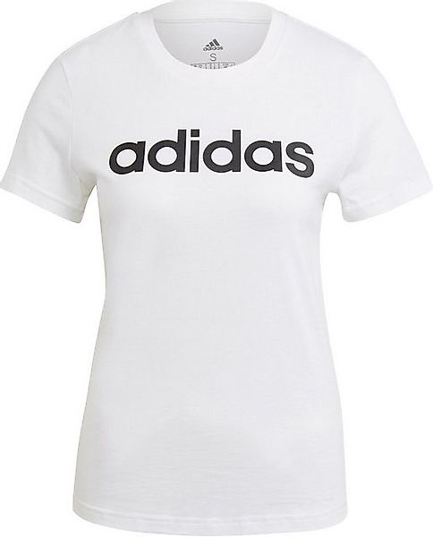 adidas Performance T-Shirt W LIN T WHITE/BLACK günstig online kaufen