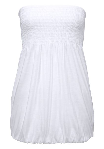 LASCANA Bandeautop mit breitem Smokeinsatz und günstig online kaufen