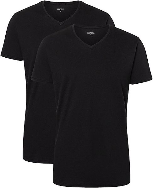 Camano T-Shirt comfort (2er Pack) mit V-Ausschnitt günstig online kaufen