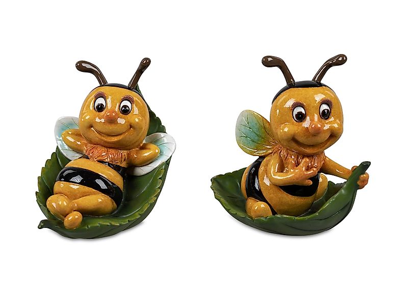 formano Dekofigur Biene auf Blatt – günstig online kaufen