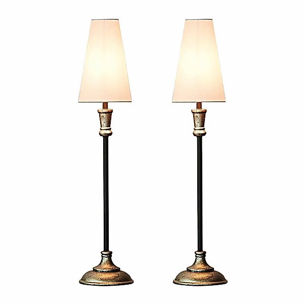 Mirabeau Tischleuchte Tischlampe 2er Set Obsonville günstig online kaufen