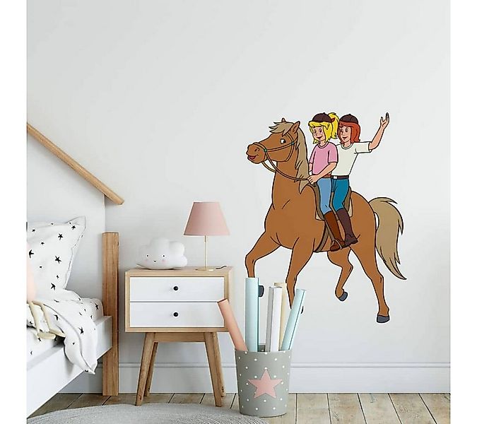 K&L Wall Art Wandtattoo Bibi & Tina Wandtattoo reiten Wandsticker Kinderzim günstig online kaufen