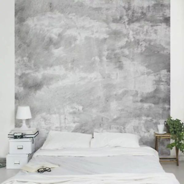 Bilderwelten Tapete Betonoptik Industrie-look Betonoptik grau Gr. 480 x 320 günstig online kaufen