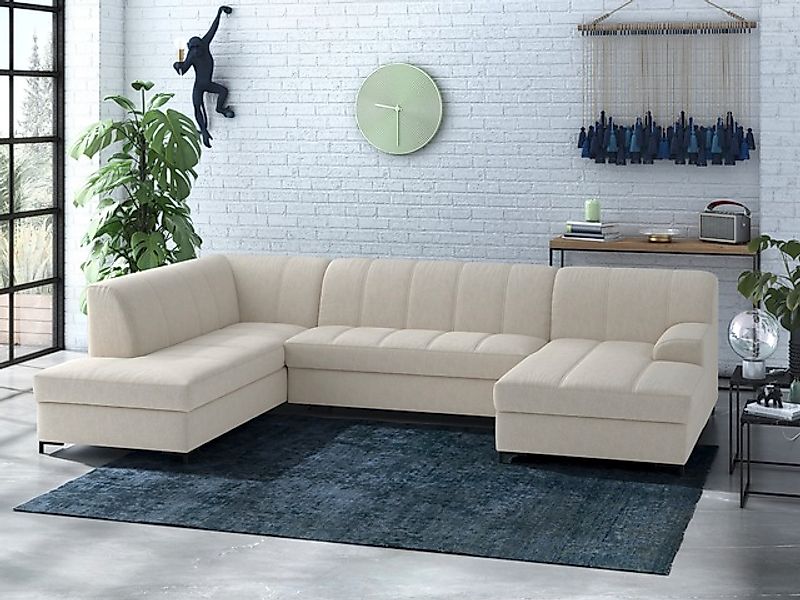 Home affaire Wohnlandschaft »Balme, moderne Formensprache, zeitloses Design günstig online kaufen