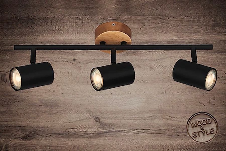 Briloner Leuchten LED Deckenspot »MURITZ«, für Leuchtmittel 3 x GU10, dreh- günstig online kaufen