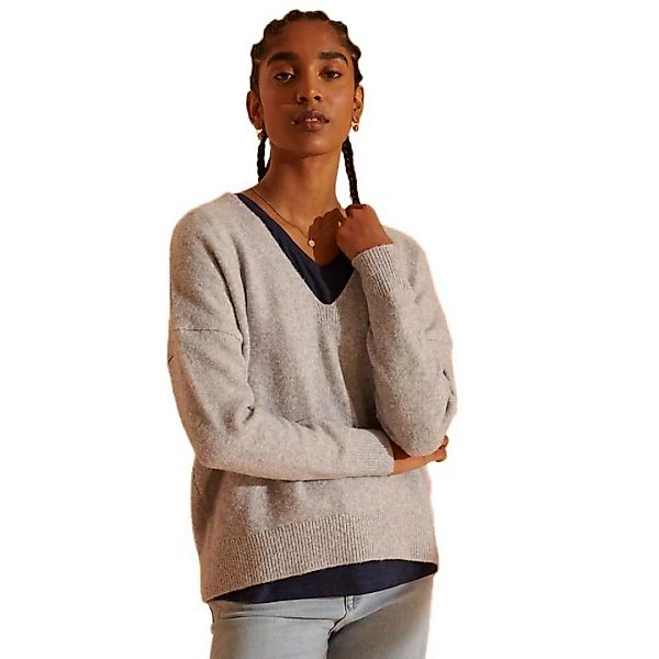 Superdry Isabella Slouch Pullover XS Light Grey Marl günstig online kaufen
