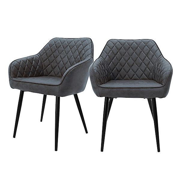 ML-DESIGN Polsterstuhl Esszimmerstühle mit Rücken- & Armlehne moderne Desig günstig online kaufen