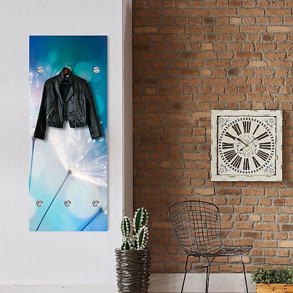 queence Garderobenleiste "Blüte" mit 6 Haken, 50 x 120 cm günstig online kaufen