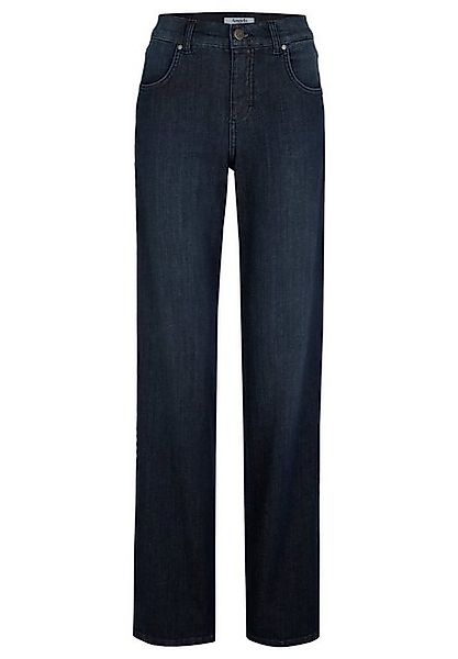 ANGELS Gerade Jeans - basic Jeans - Used Wash - Dunkelblaue Jeans - LARA günstig online kaufen