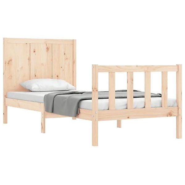 vidaXL Massivholzbett ohne Matratze 100x200 cm Kiefernholz 3192611 günstig online kaufen