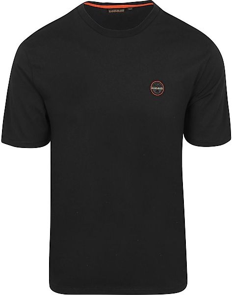 Napapijri Badge T-shirt Schwarz - Größe XL günstig online kaufen