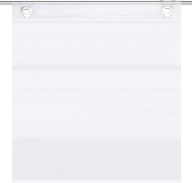 HOME WOHNIDEEN Raffrollo "JACOB" mit Ösen freihängend Uni günstig online kaufen