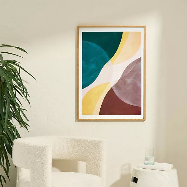 Yellow Flow von Berit Mogensen Lopez (50 x 70 cm) - MADE.com günstig online kaufen
