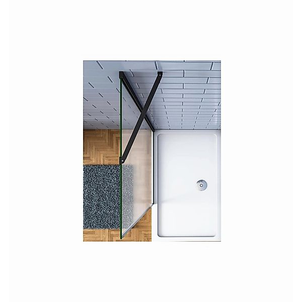 Duschparadies 200cm Wandprofil mit Stabilisierungsstange Stabilisator 50cm günstig online kaufen