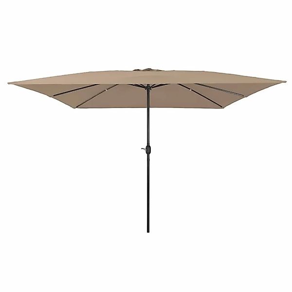 vidaXL Gartenparasol Taupe und Schwarz 295 x 295 x 245 cm 42003655 günstig online kaufen