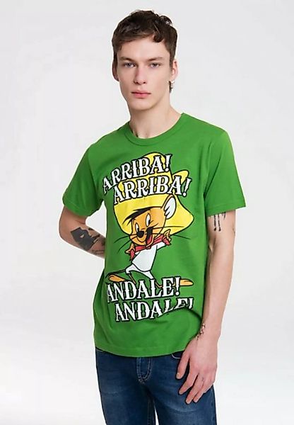 LOGOSHIRT T-Shirt Speedy Gonzales - Arriba! mit Speedy Gonzales - Print günstig online kaufen