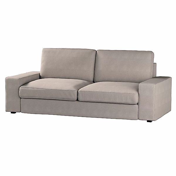 Bezug für Kivik 3-er Bettsofa, beige-grau, Kivik 3-er Bettsofabezug, Etna ( günstig online kaufen