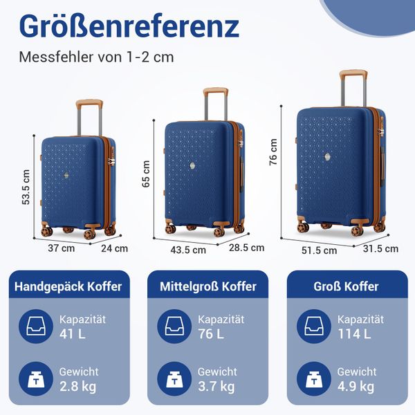 KONO Business-Koffer Premium Reisekoffer Ultimate – günstig online kaufen