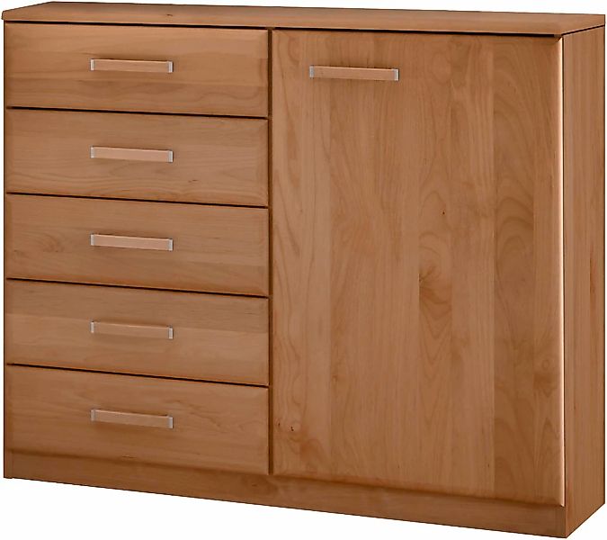 WIEMANN Kombikommode "Lausanne, Drehtürenschrank, Schrank, Wäscheschrank, E günstig online kaufen