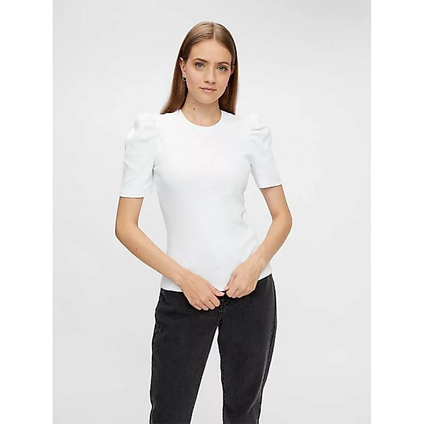 Pieces Anna Kurzärmeliges T-shirt XL Bright White günstig online kaufen