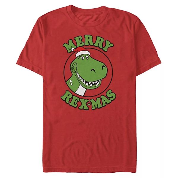 Pixar - Toy Story - Gruppe Merry Rexmas - Weihnachten - Männer T-Shirt günstig online kaufen