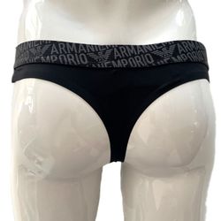 Emporio Armani Tanga 4F719 Thong Mikrofaser günstig online kaufen