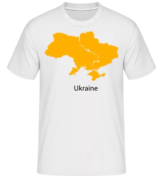 Ukraine Silhouette Yellow · Shirtinator Männer T-Shirt günstig online kaufen