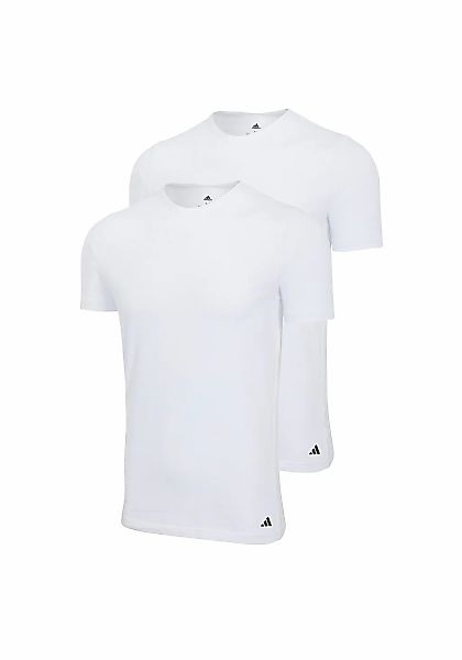 adidas Performance Poloshirt T-Shirt Basic 2P (Packung, 2-tlg., 2er-Pack) günstig online kaufen