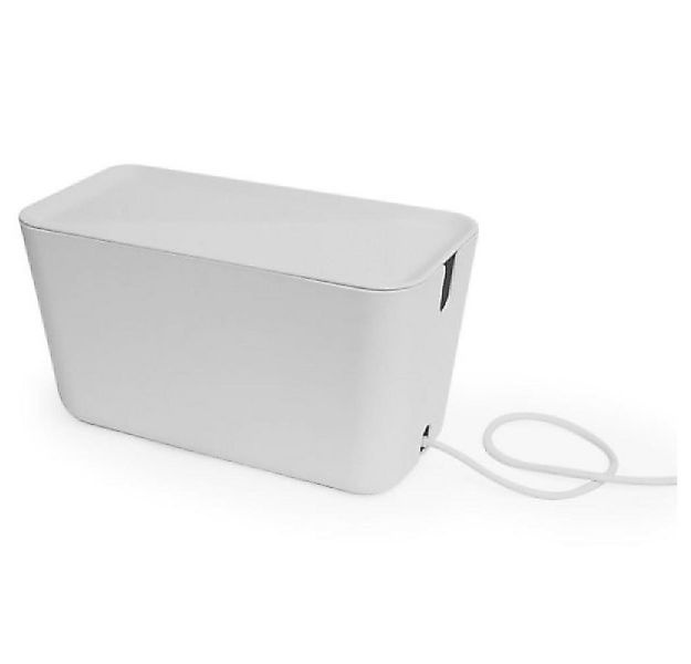 Bosign Aufbewahrungsbox Kabel-Box Cable Organiser Hideaway Weiß (XXL) günstig online kaufen