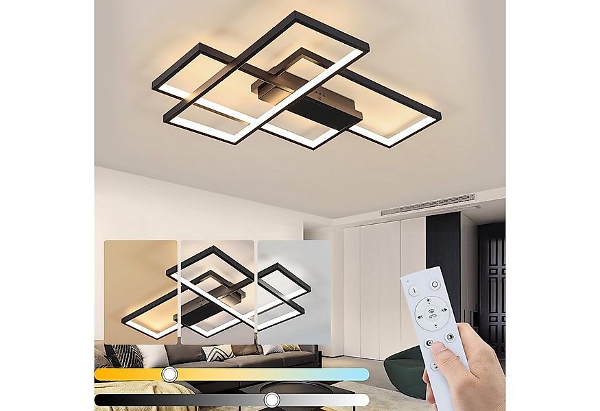 ZMH LED Deckenleuchte LED Deckenleuchte Modern Geometrisch Wandlampe Multif günstig online kaufen